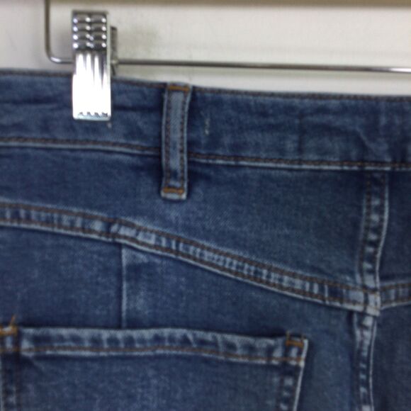 PILCRO and The Letterpress Anthropologie Womens Denim Pencil Skirt Blue Size 4 - Picture 16 of 16